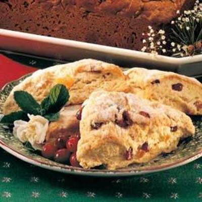 cranberry abrikozen scones