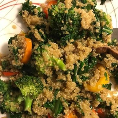 skillet quinoa salade