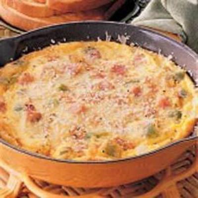 parmezaanse ham frittata