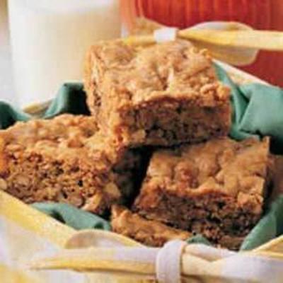 kokosnoot pecan blondies