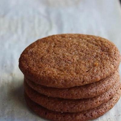 john's gingersnap cookies van chef