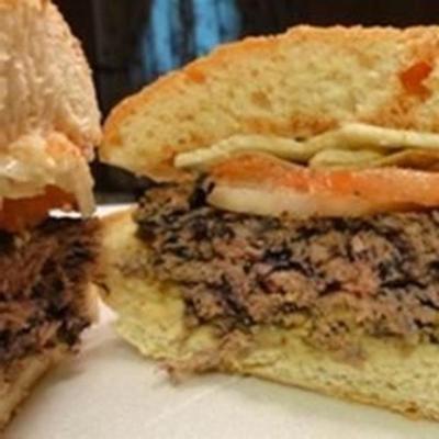 jan's bosbes en vlasburgers (paleo)