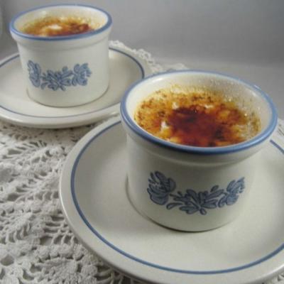 annie's witte chocolade-kahlua® creme brulee