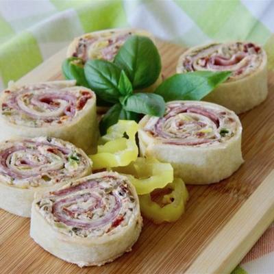 na school antipasto pinwheel sandwiches