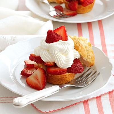 aardbeien shortcake kopjes