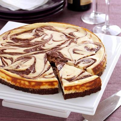 brownie swirl cheesecake