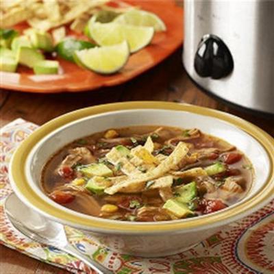 slowcooker kip tortilla soep van ro * tel