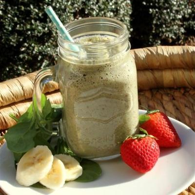 veganistische ochtend smoothie