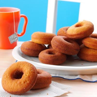 donuts van blauw lint