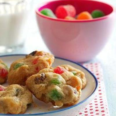 vakantie gumdrop cookies