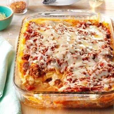 lasagne met vier kaas