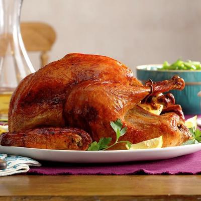 gemarineerde thanksgiving kalkoen