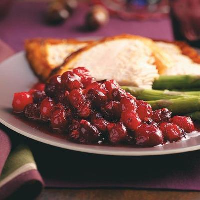 esdoorn-honing cranberrysaus