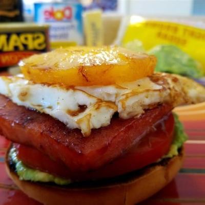 de ultieme ontbijt-spam®-sandwich met open kop