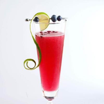 pom-champagne splash