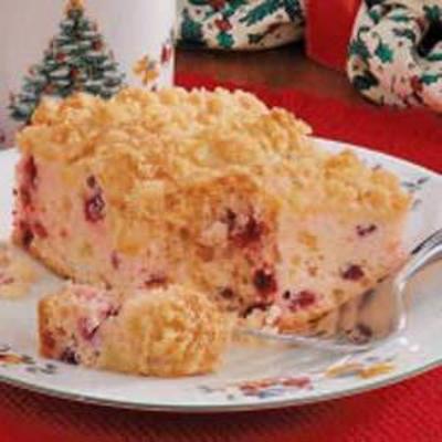 peer-cranberry koffie cake