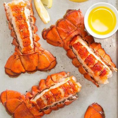 bruine boter broiled kreeft