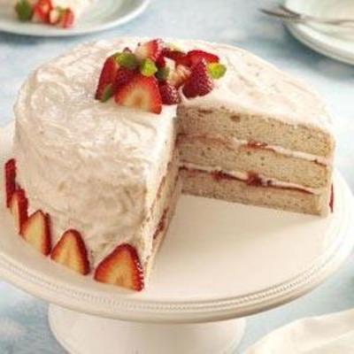 aardbeienjam cake