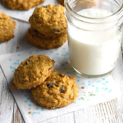 pompoen chip cookies