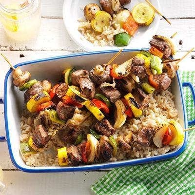 zomer steak kabobs