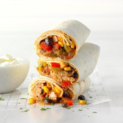 kip fajita burrito's