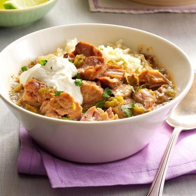 snelle en oostelijke chili verde