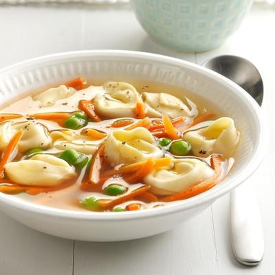 tortellini primavera soep