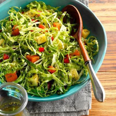 ananas-papaya koolsalade