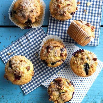 blueberry-orange muffins