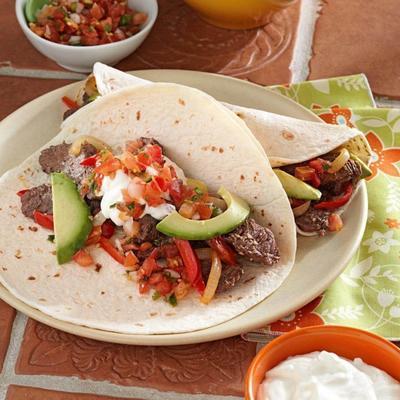 fantastische rundvleesfajitas