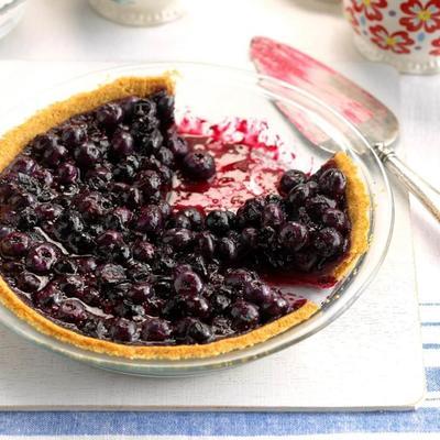 heerlijke bosbessen taart