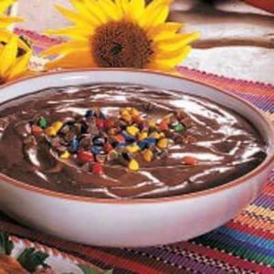 zelfgemaakte chocoladepudding