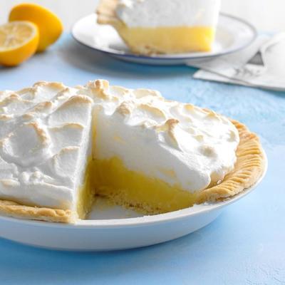klassieke citroen meringue taart