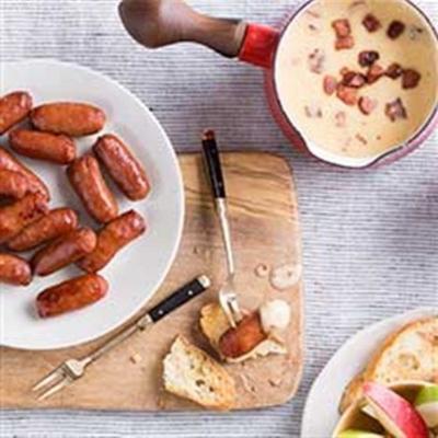 hillshire farm lit'l smokies® en brie fondue