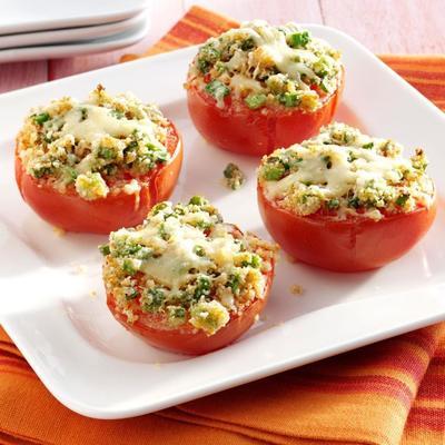 gegrilde parmezaanse tomaten