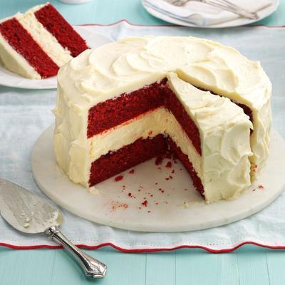 rood fluweel New York cheesecake