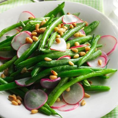 speciale radijsjes en bonen