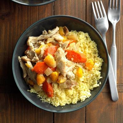 slow cooker chicken tagine