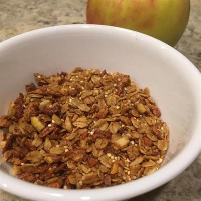 haver-quinoa granola van de appel