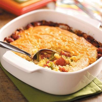 chili kaas hond braadpan