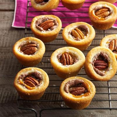 gezouten karamel en truffel koekje kopjes