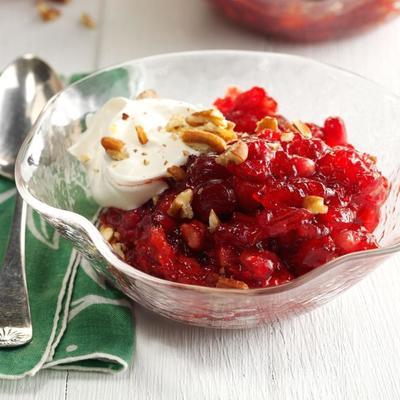 granaatappel cranberry salade