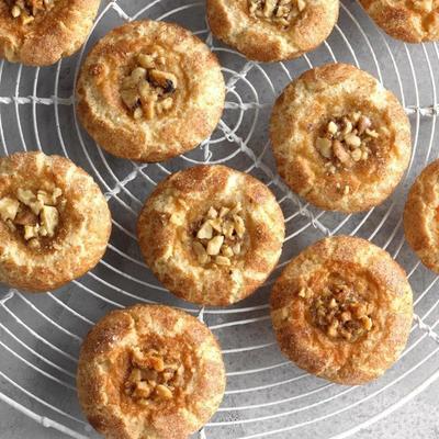 Baklava thumbprint cookie