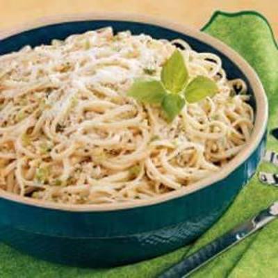 gember knoflook linguine