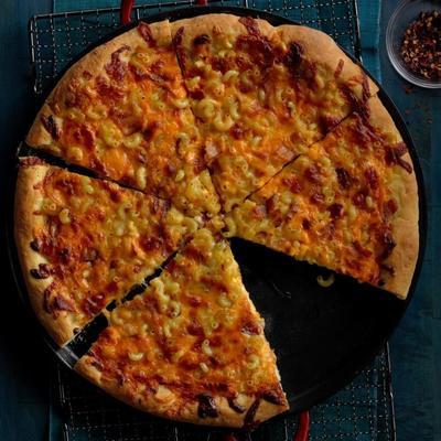 geweldige mac en kaas pizza