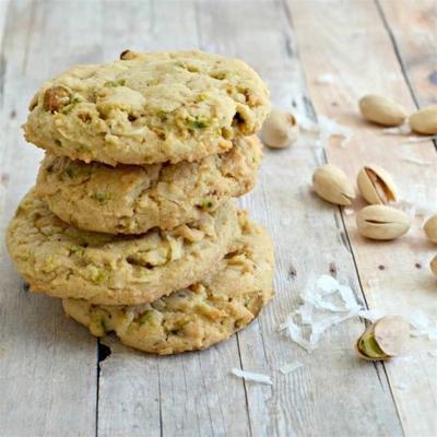kokosnoot pistachio cookies