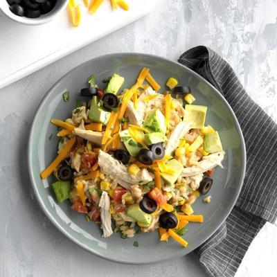 tex-mex kip en rijst