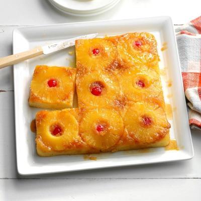 make-over ananas ondersteboven cake