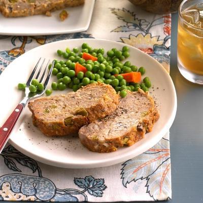 geweldig kalkoengehaktbrood