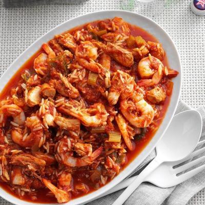 Italiaanse garnalen 'n' pasta